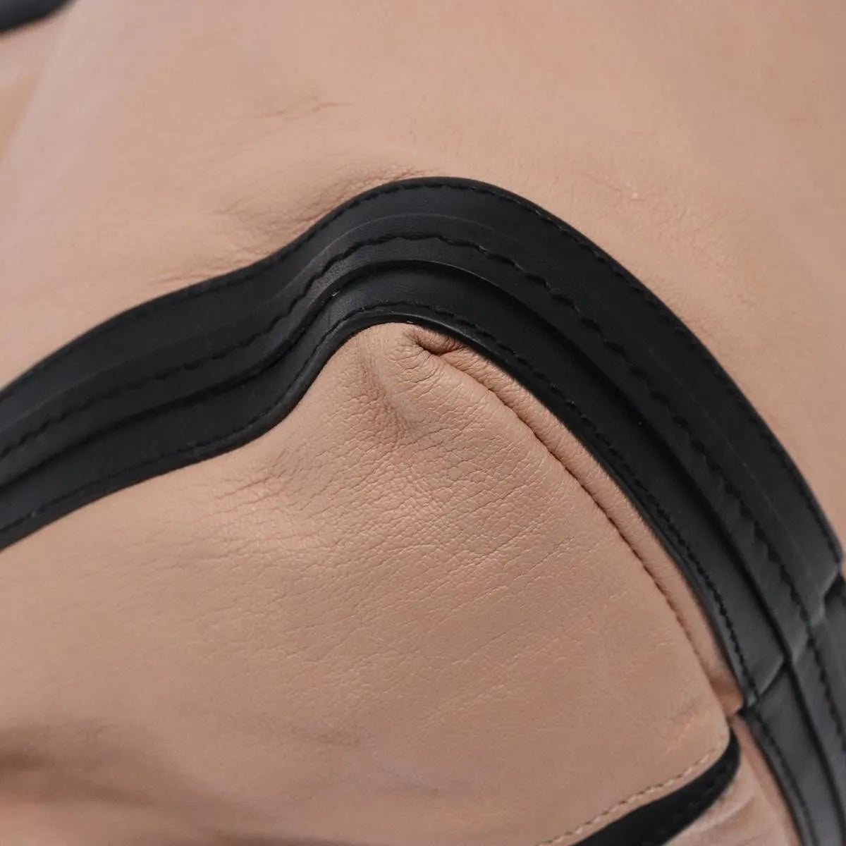 Chloe Alison East West Tote Leather Pink Leather Tote Bag Bag (Pre-Owned)