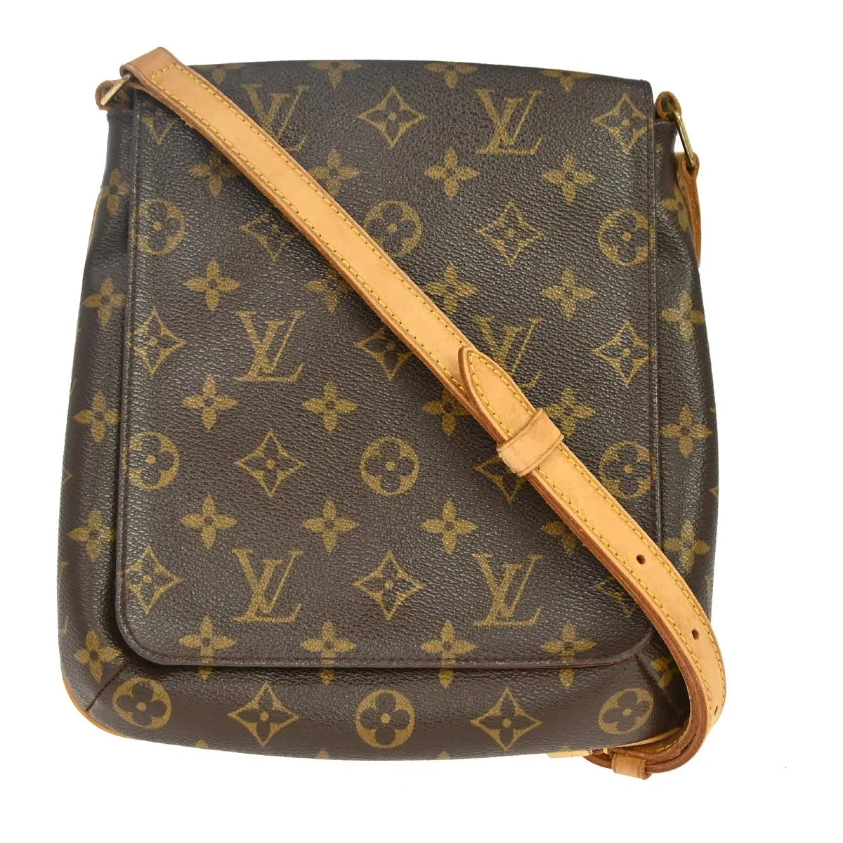 Louis Vuitton Musette Salsa Monogram Canvas Brown Canvas Shoulder Bag Bag (Pre-Owned)