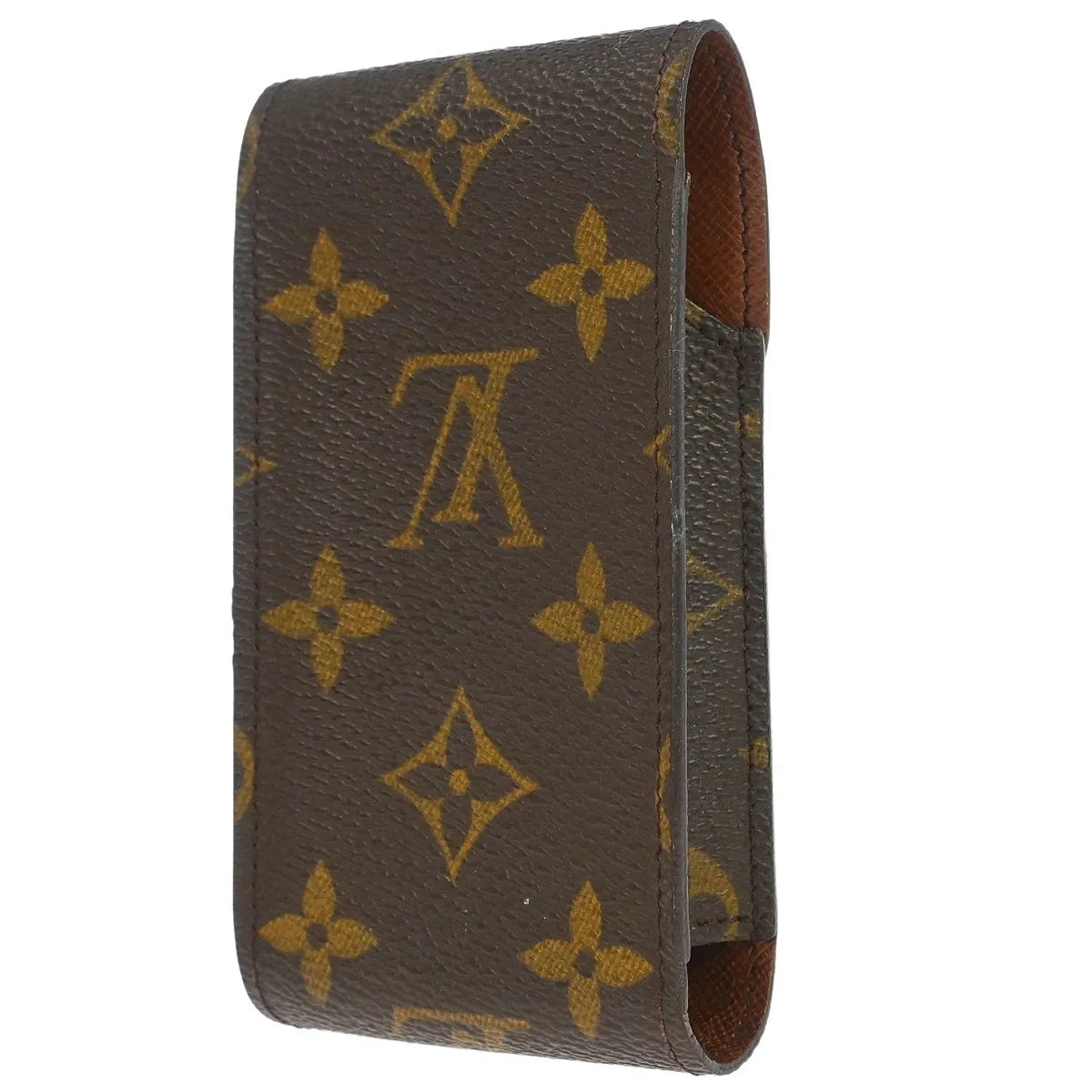 Louis Vuitton Cigarette Case Monogram Canvas Brown Canvas Clutche & Pouche Bag (Pre-Owned)