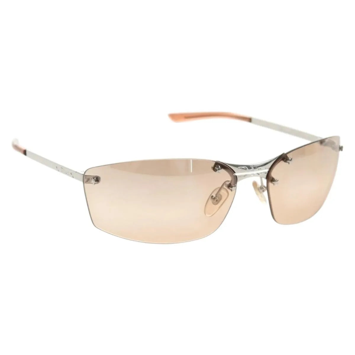 Christian Dior Sunglasses Metal Beige Metal Sunglasse Accessory (Pre-Owned)