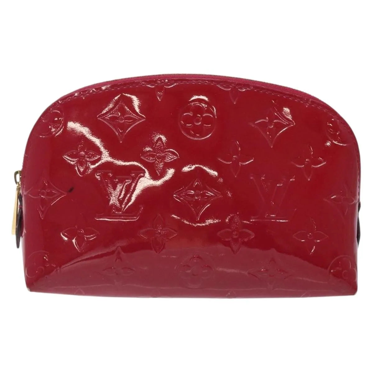 Louis Vuitton Cosmetic Monogram Vernis Pink Patent_Leather Clutche & Pouche Bag (Pre-Owned)