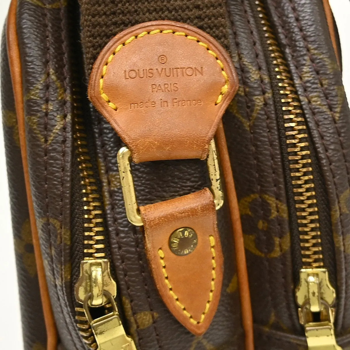 Louis Vuitton Reporter Monogram Brown Canvas Shoulder Bag Bag (Pre-Owned)