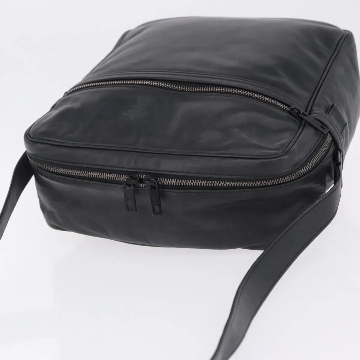 Louis Vuitton Clarkson Messenger Monogram Differ Leather Black Leather Shoulder Bag Bag (Pre-Owned)