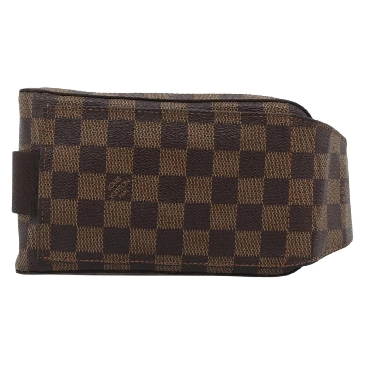 Louis Vuitton Geronimos Waist Damier Brown Canvas Shoulder Bag Bag (Pre-Owned)