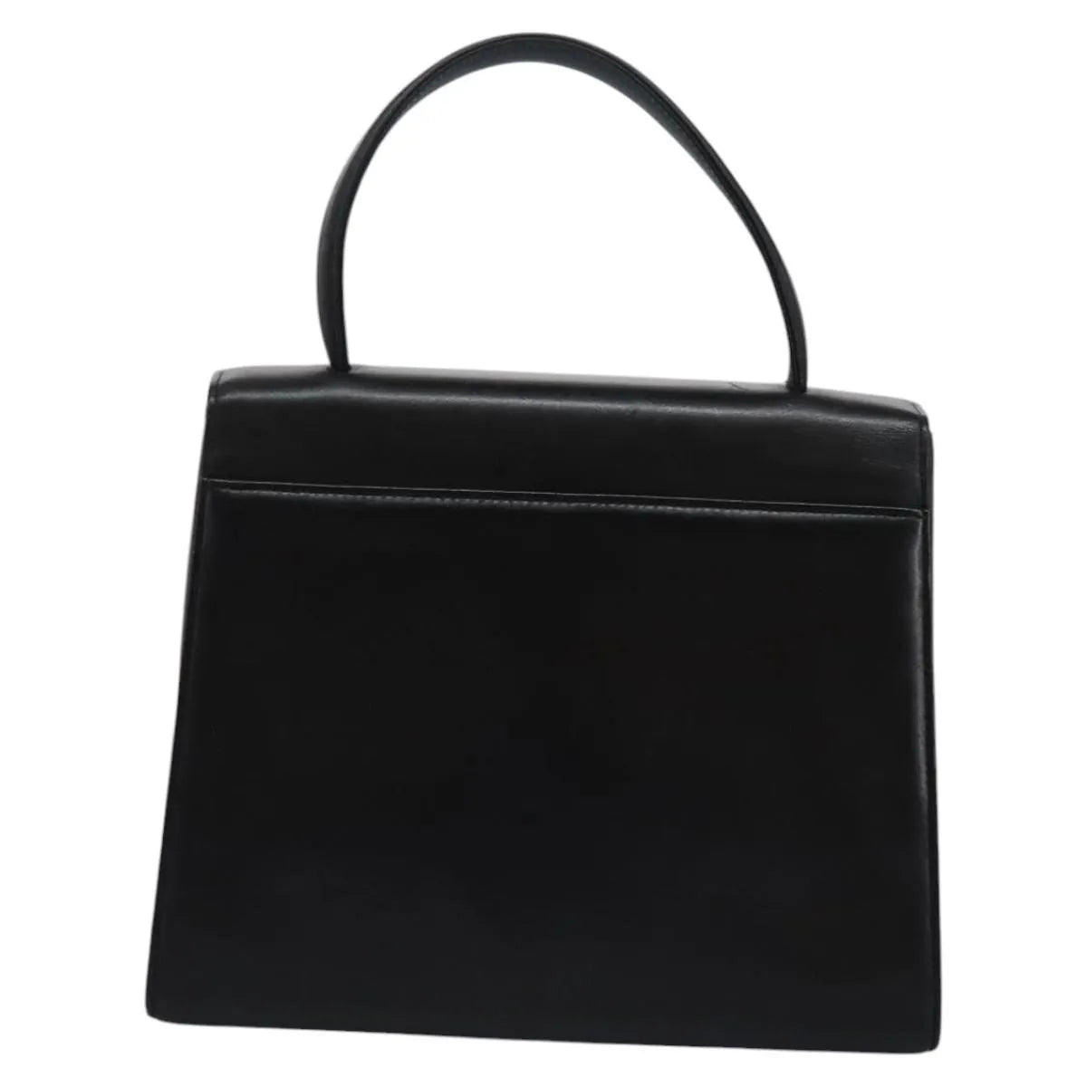 Givenchy Vintage Leather Black Leather Handbag (Pre-Owned)