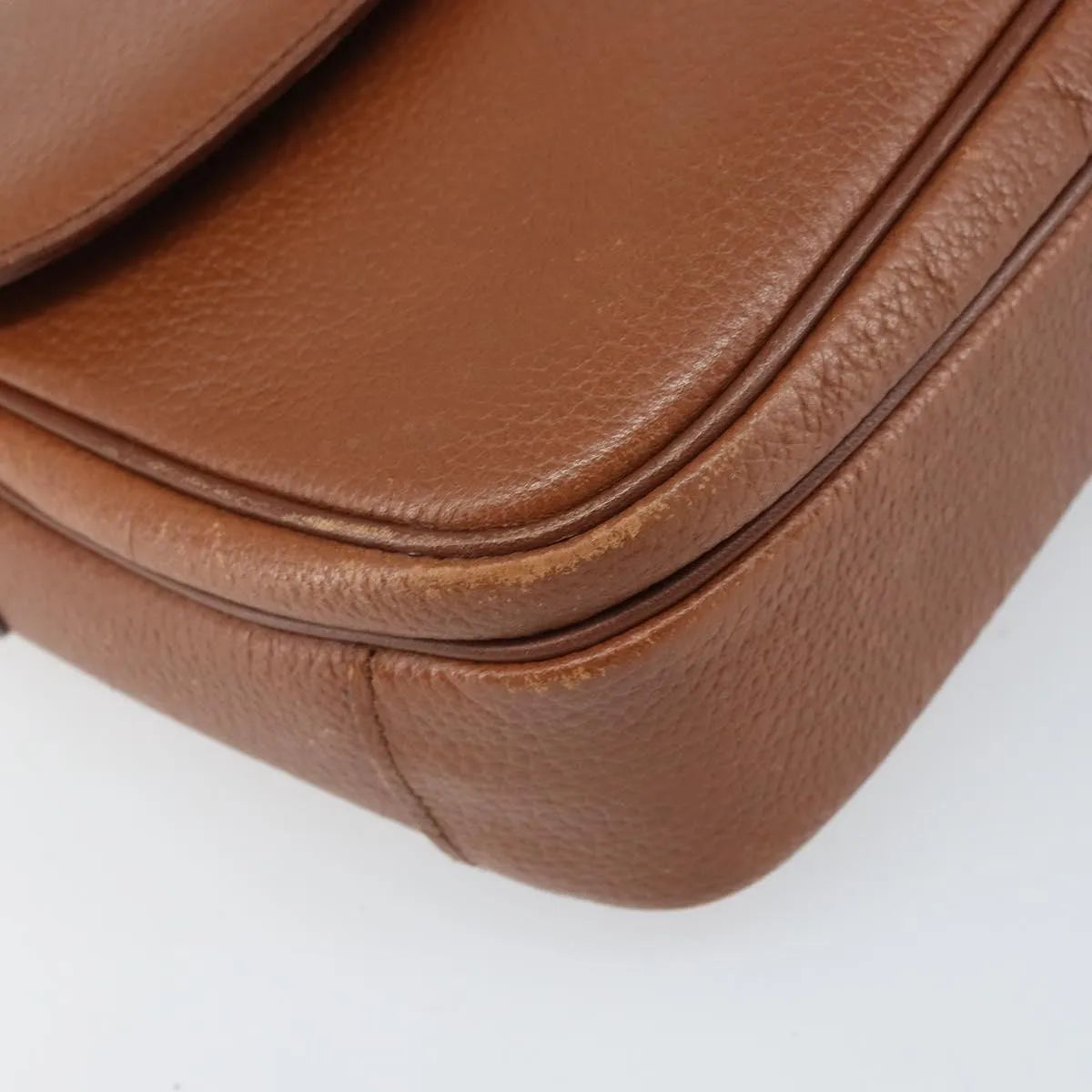 Burberry Vintage Leather Brown Leather Shoulder Bag Bag (Pre-Owned)