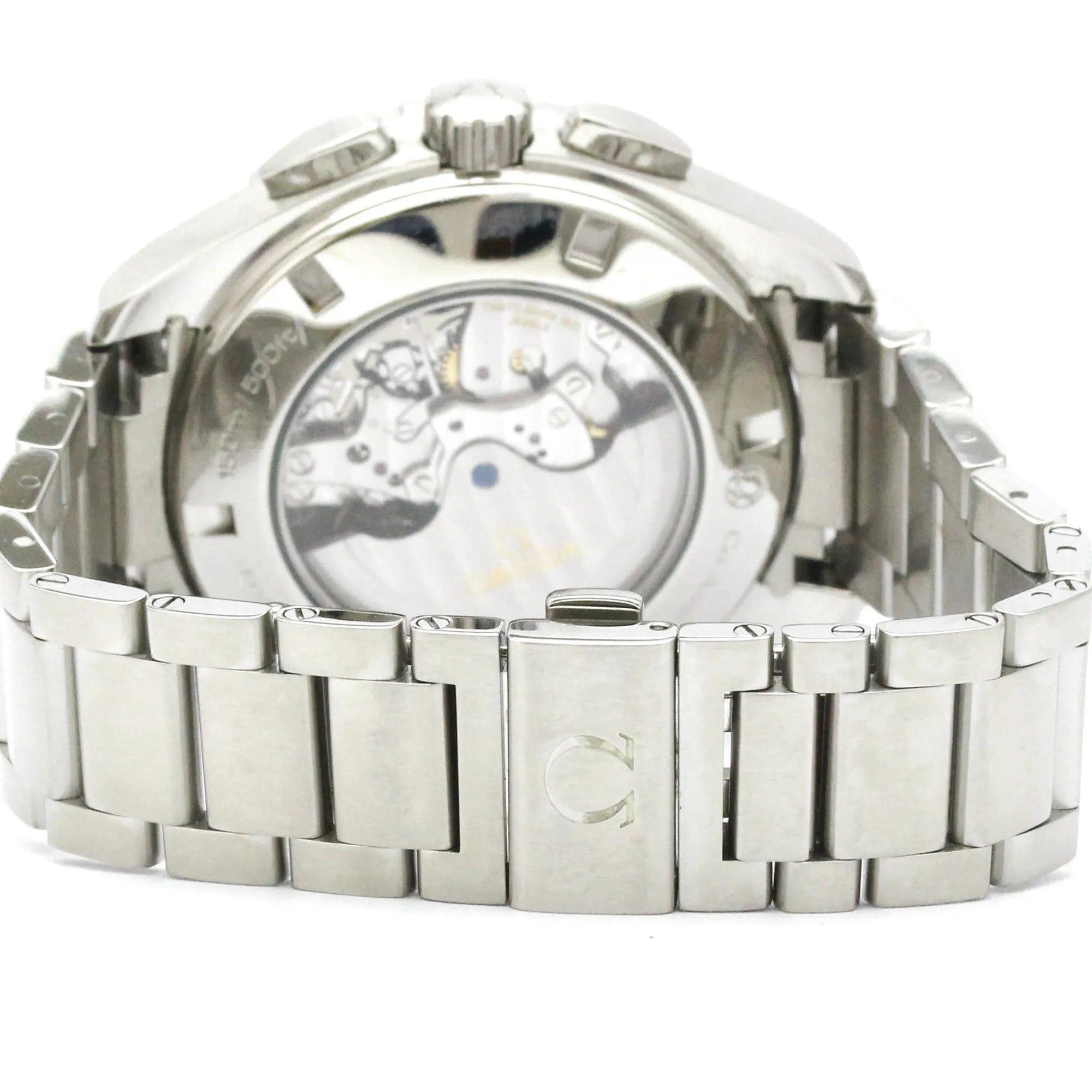 Omega Seamaster Aqua Terra 150M Co-Axial Chronometer Gmt Chronograph Automatic Stainless Steel Watch (Pre-Owned)