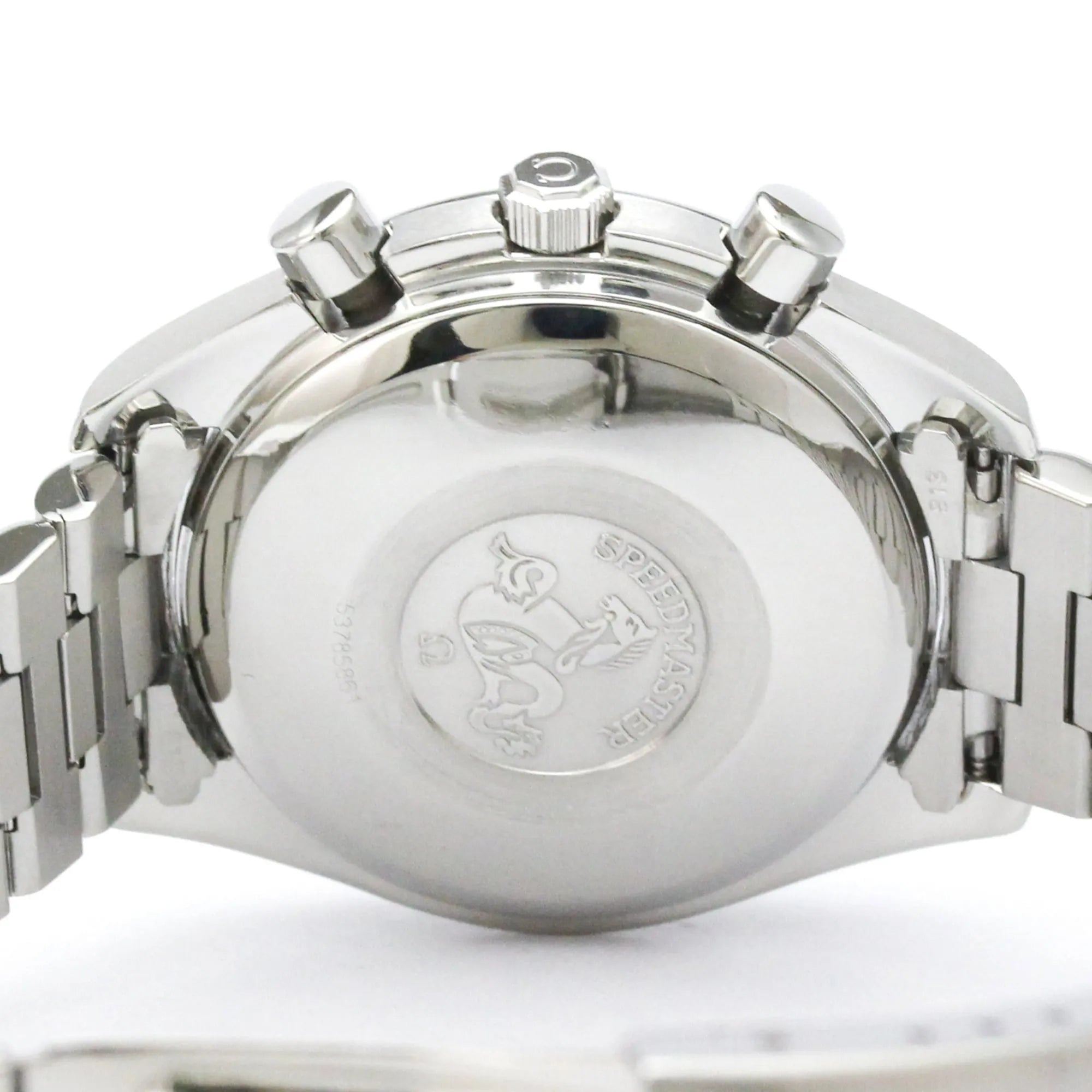 Omega Speedmaster Date Chronograph Automatic Stainless Steel Watch (Pre-Owned)
