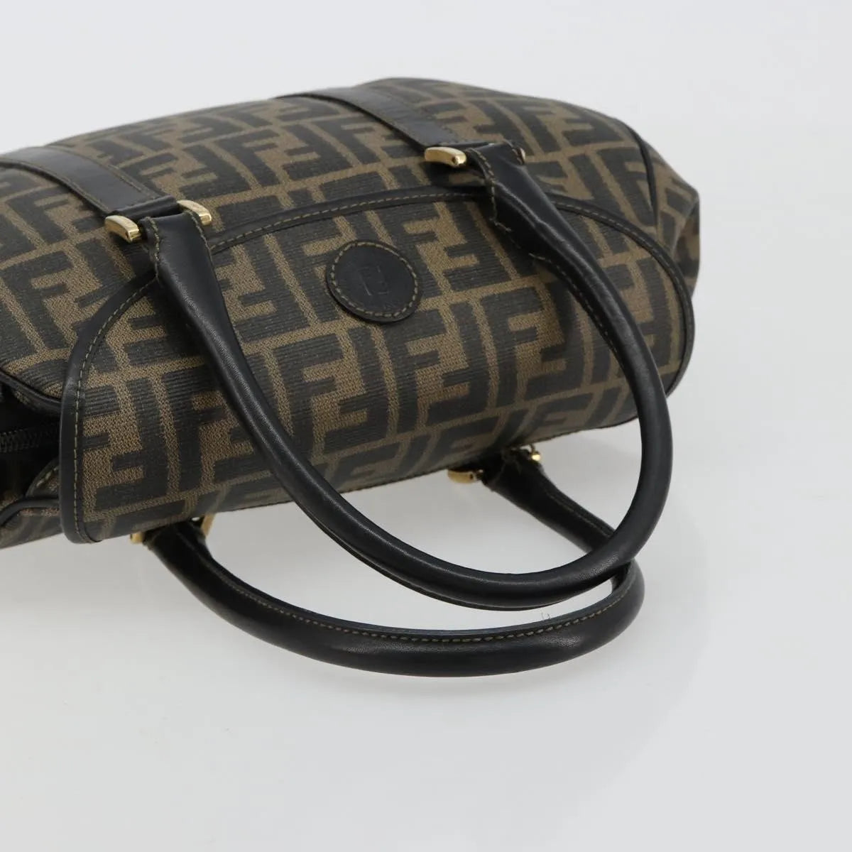 Fendi Zucca Tote Ff Motif Multicolour Canvas Handbag (Pre-Owned)
