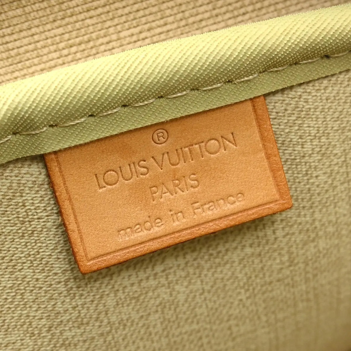 Louis Vuitton Deauville Monogram Canvas Brown Canvas Handbag (Pre-Owned)