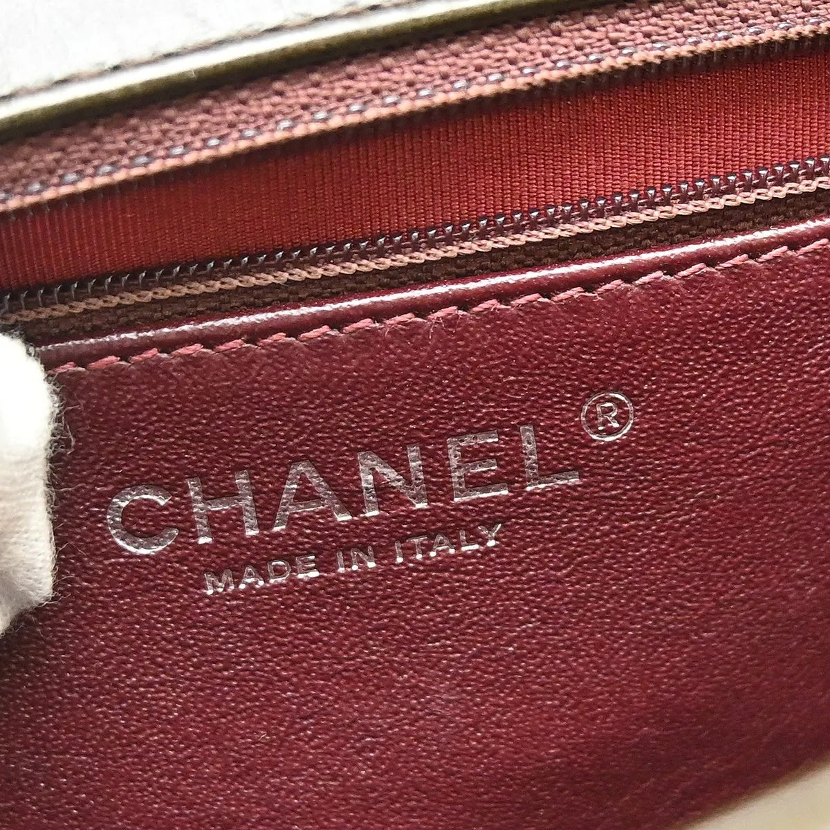 Chanel Paris-Salzburg Boy Flap Embossed Calfskin Brown Leather Shoulder Bag Bag (Pre-Owned)