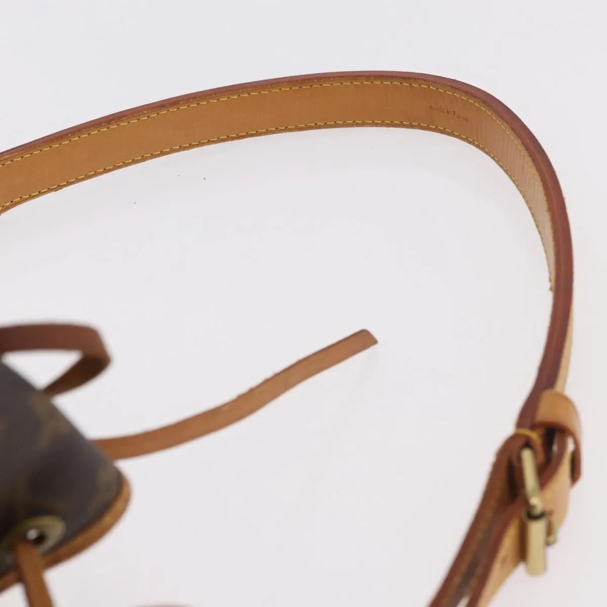 Louis Vuitton Petit Noe Monogram Canvas Brown Canvas Shoulder Bag Bag (Pre-Owned)