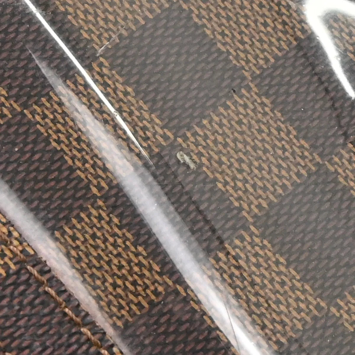 Louis Vuitton Portobello Messenger Damier Brown Canvas Clutche & Pouche Bag (Pre-Owned)