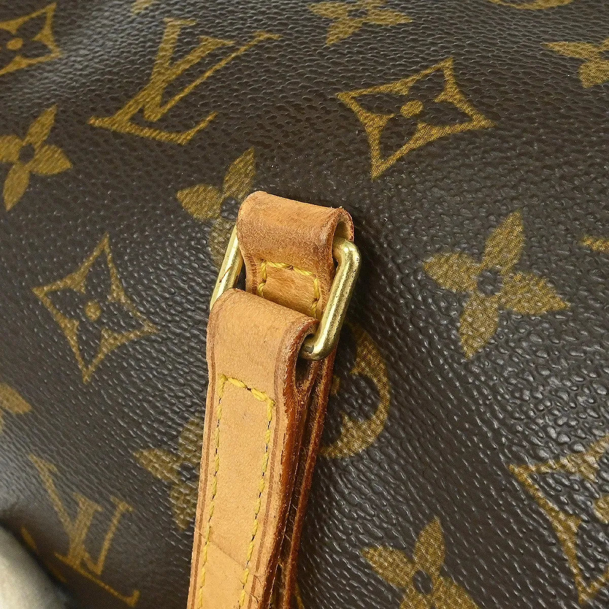 Louis Vuitton Papillon Handbag Monogram Canvas Brown Canvas Handbag (Pre-Owned)