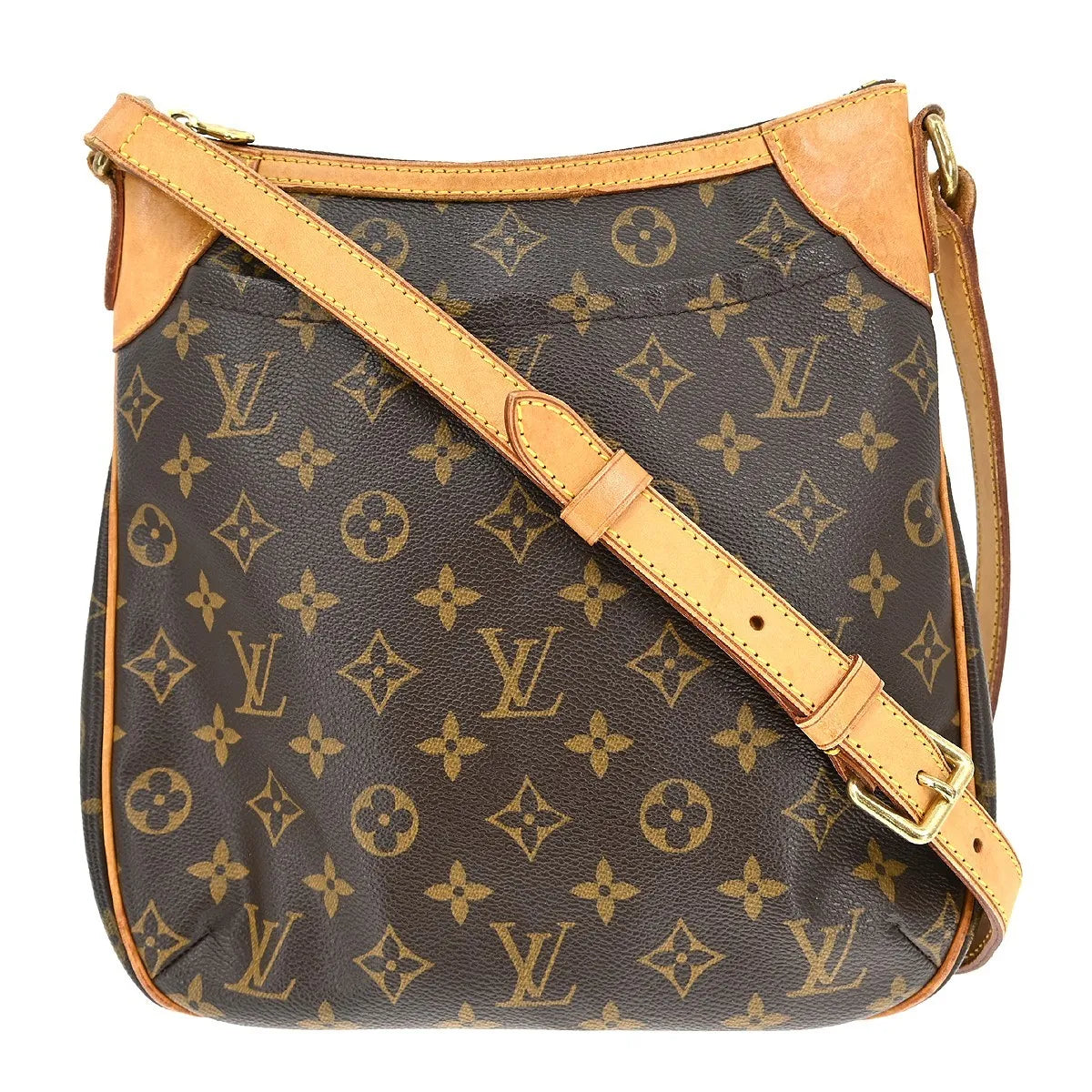 Louis Vuitton Odeon Monogram Canvas Brown Canvas Shoulder Bag Bag (Pre-Owned)
