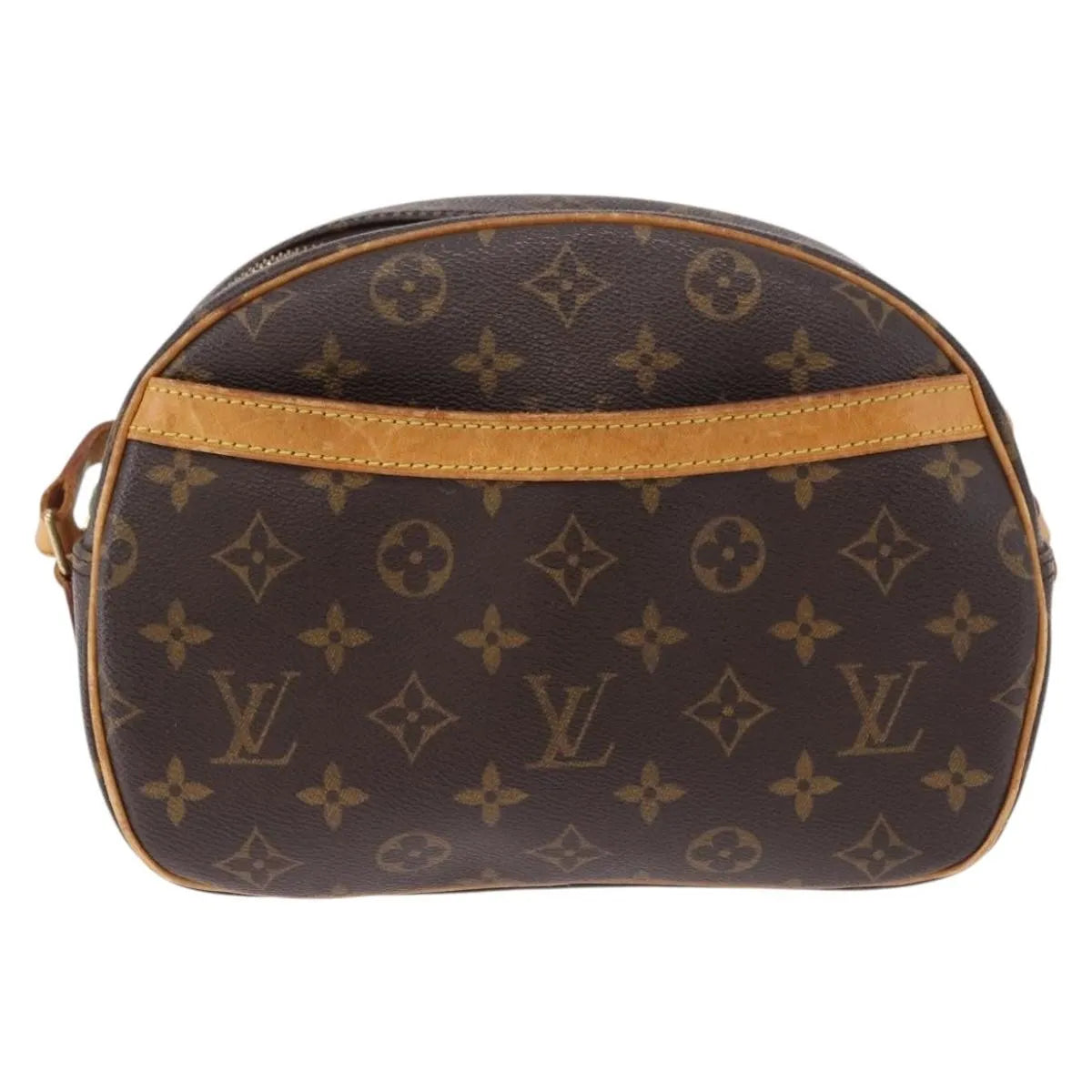 Louis Vuitton Blois Monogram Canvas Brown Canvas Shoulder Bag Bag (Pre-Owned)
