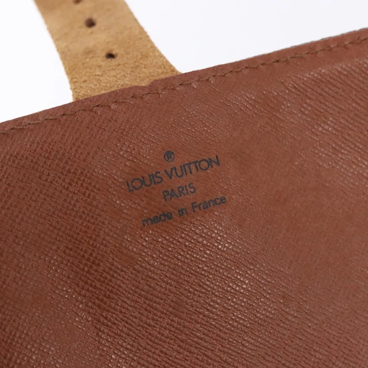 Louis Vuitton Cartouchiere Monogram Brown Canvas Shoulder Bag Bag (Pre-Owned)