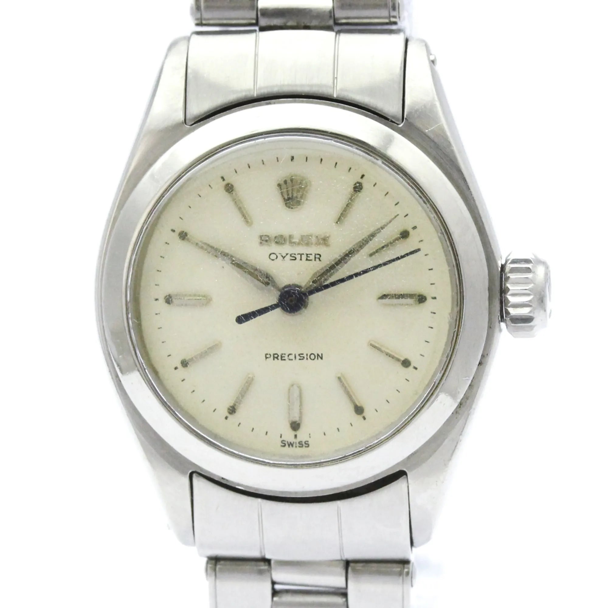 Rolex Oyster Precision Steel Watch (Pre-Owned)