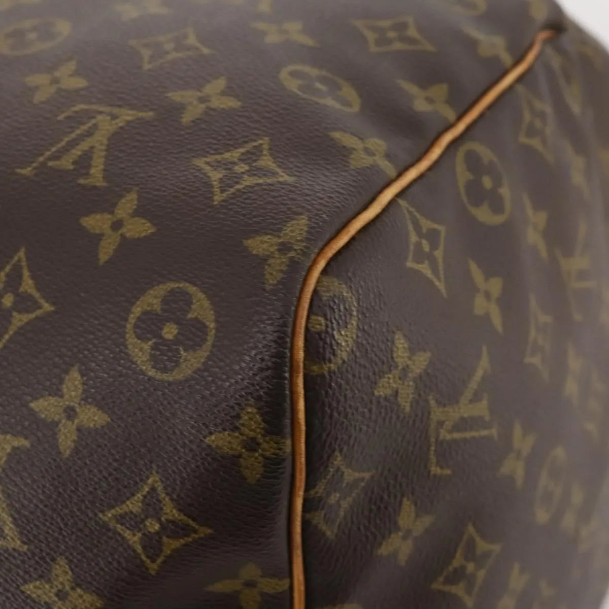 Louis Vuitton Keepall Monogram Canvas Brown Canvas Travel Bag Bag (Pre-Owned)