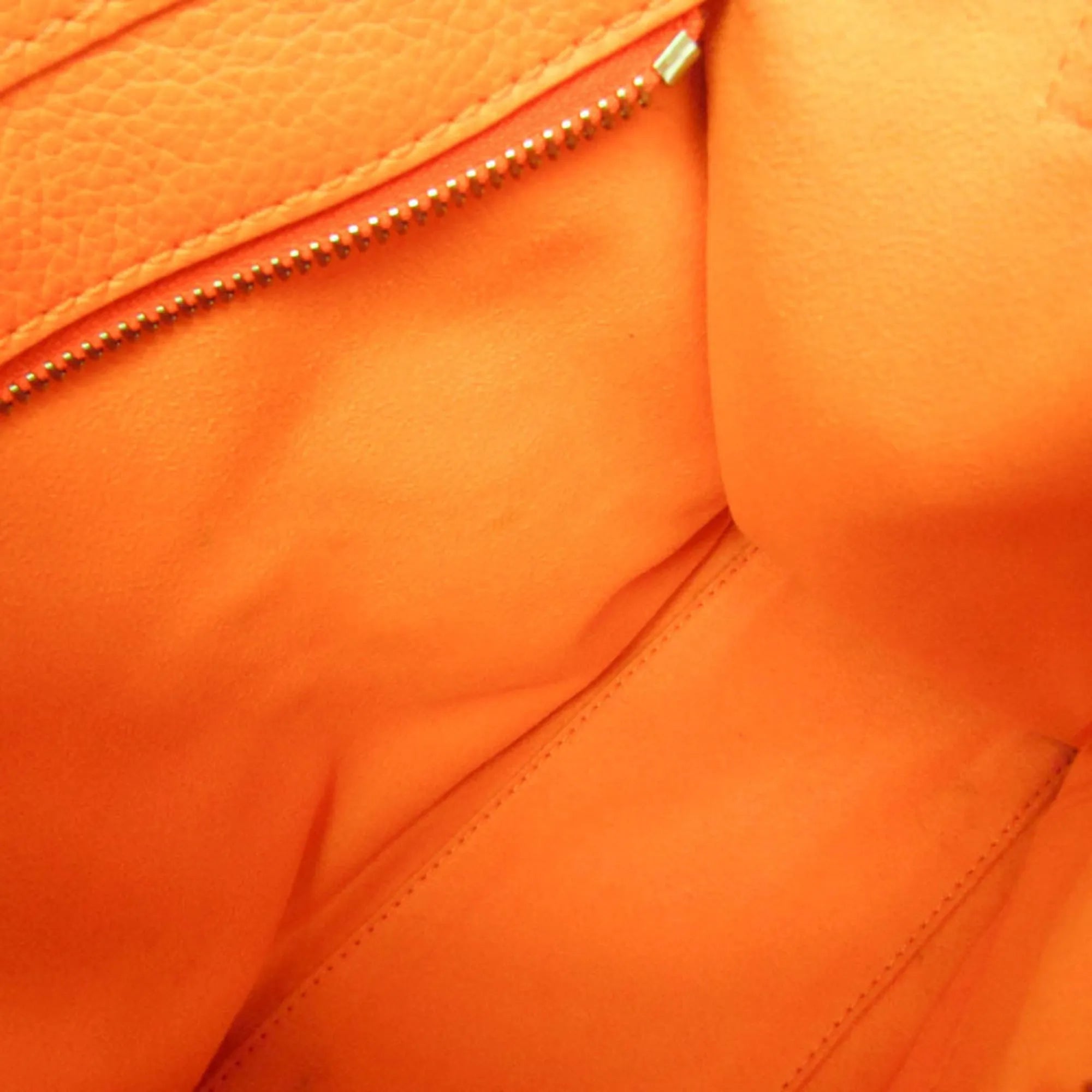 Celine Multicolor Luggage Leather Orange Leather Handbag (Pre-Owned)