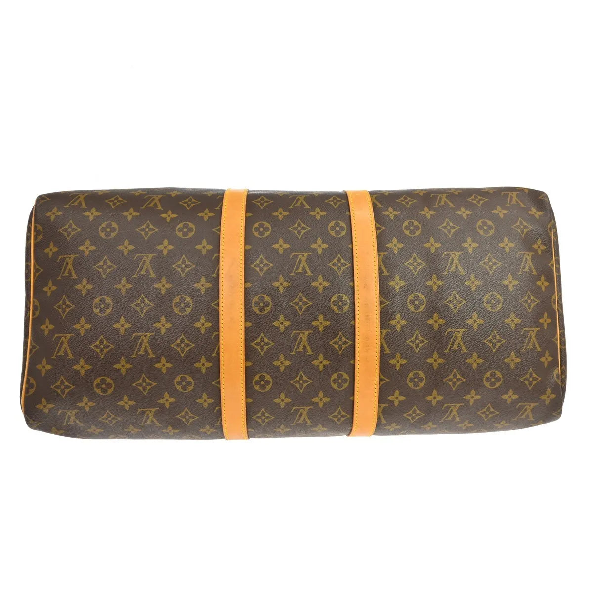 Louis Vuitton Keepall Monogram Canvas Brown Canvas Travel Bag Bag (Pre-Owned)