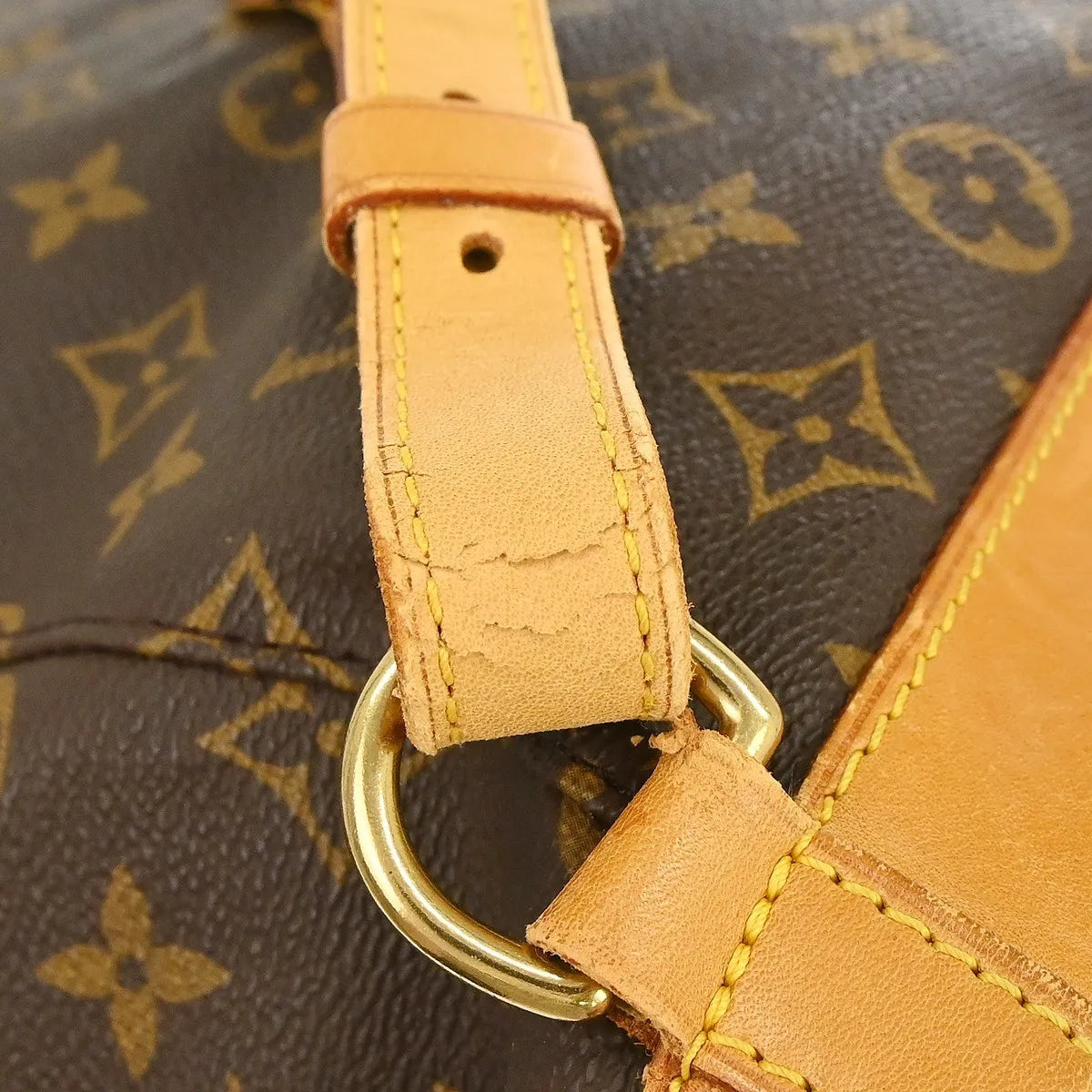 Louis Vuitton Vintage Montsouris Monogram Canvas Brown Canvas Backpack Bag (Pre-Owned)