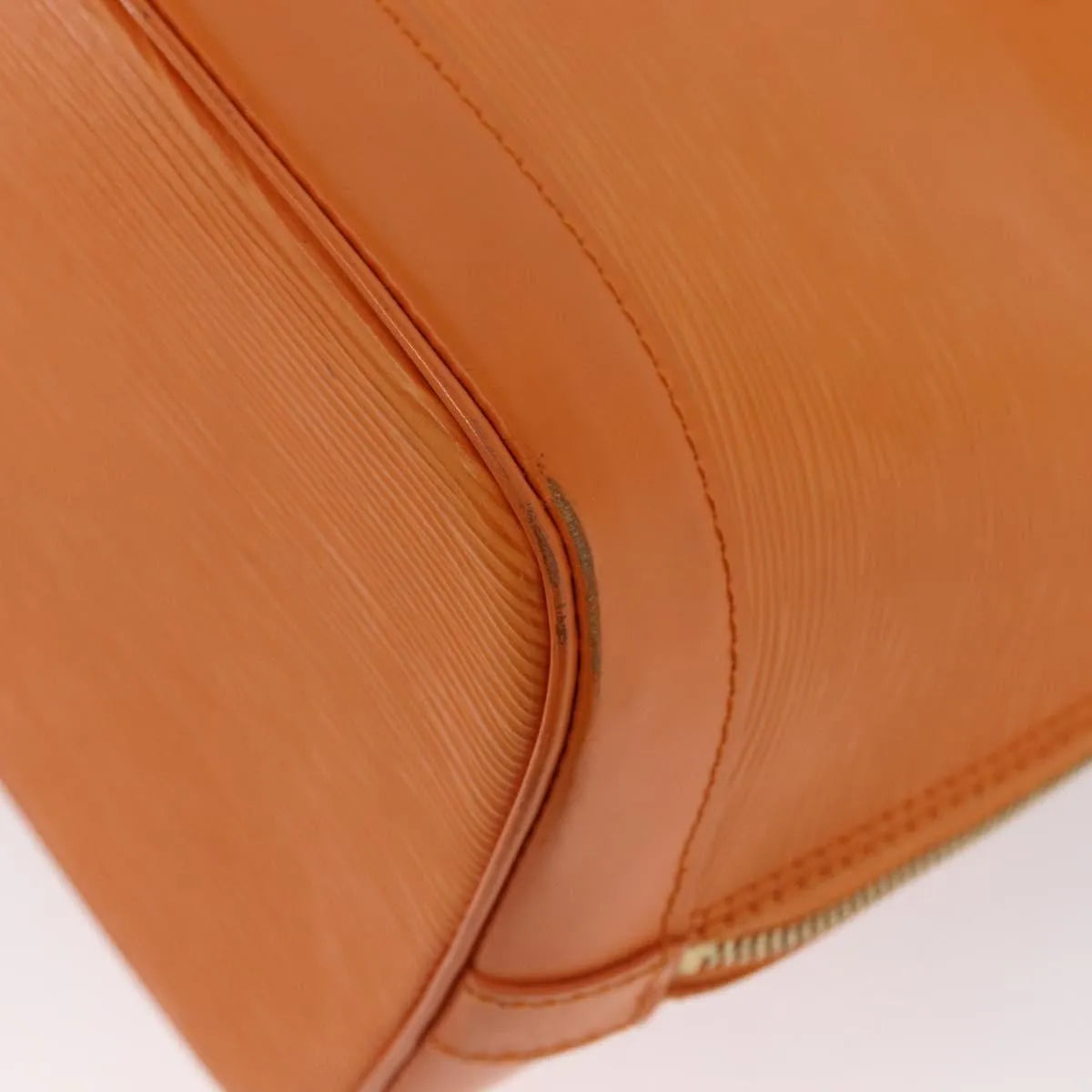 Louis Vuitton Alma Epi Orange Leather Handbag (Pre-Owned)