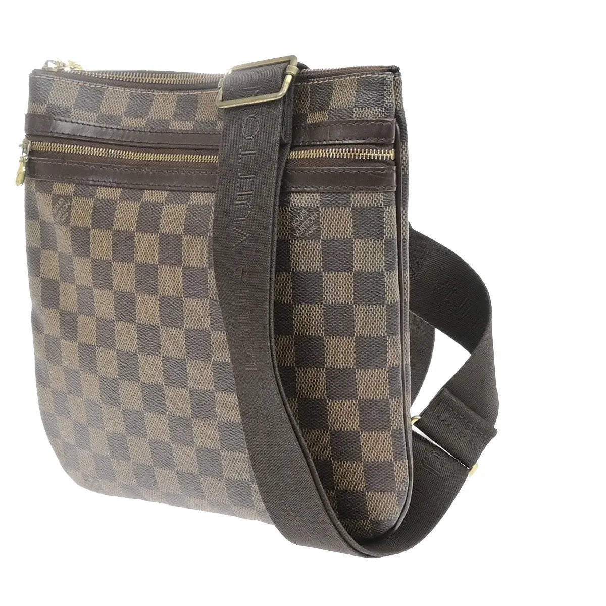 Louis Vuitton Bosphore Pochette Damier Brown Canvas Shoulder Bag Bag (Pre-Owned)