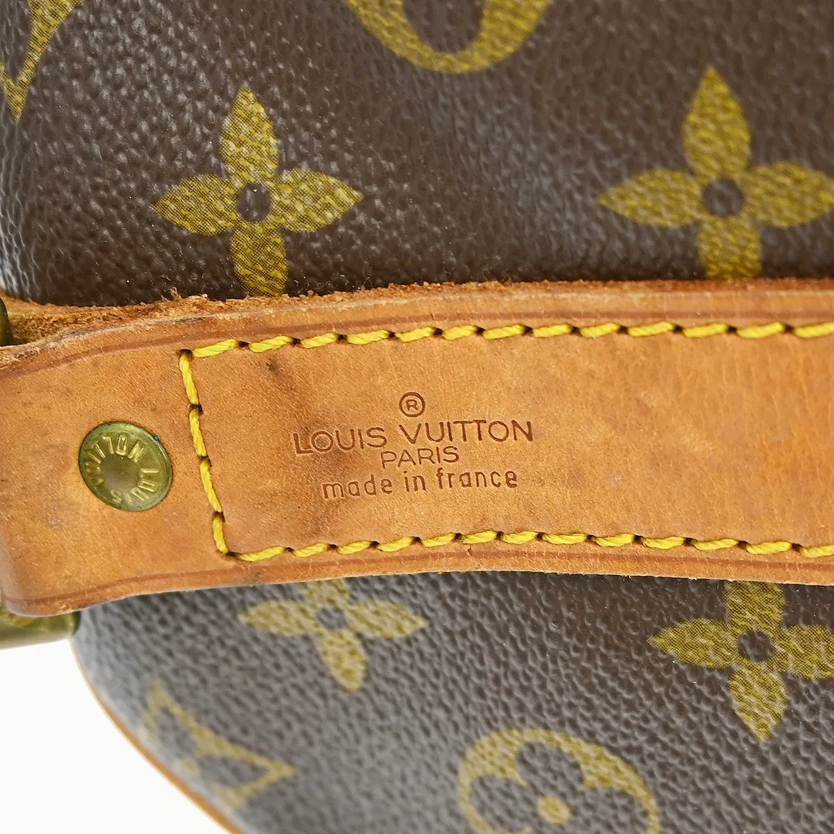 Louis Vuitton Keepall Bandouliere Monogram Canvas Brown Canvas Travel Bag Bag (Pre-Owned)