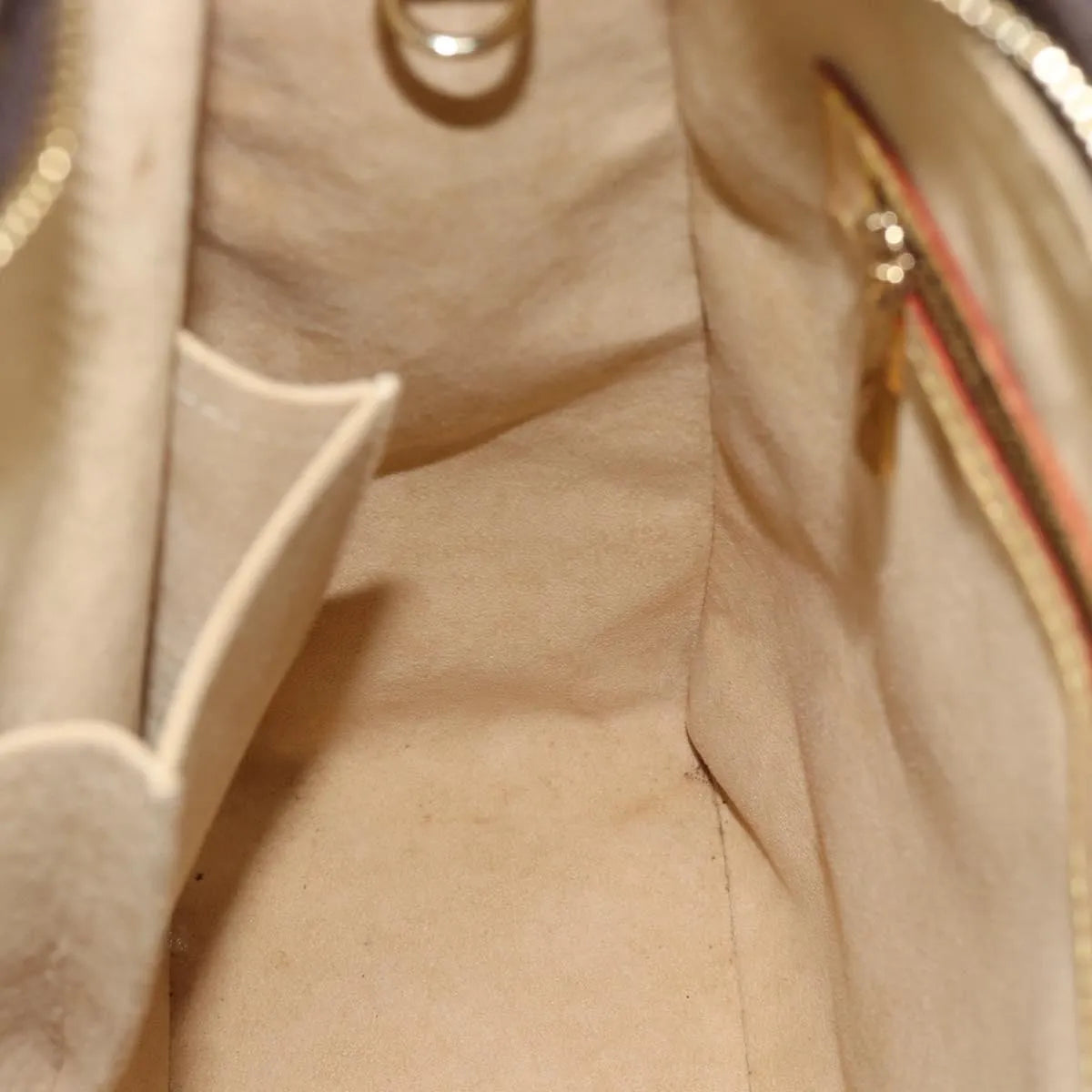 Louis Vuitton Looping Monogram Canvas Brown Canvas Handbag (Pre-Owned)