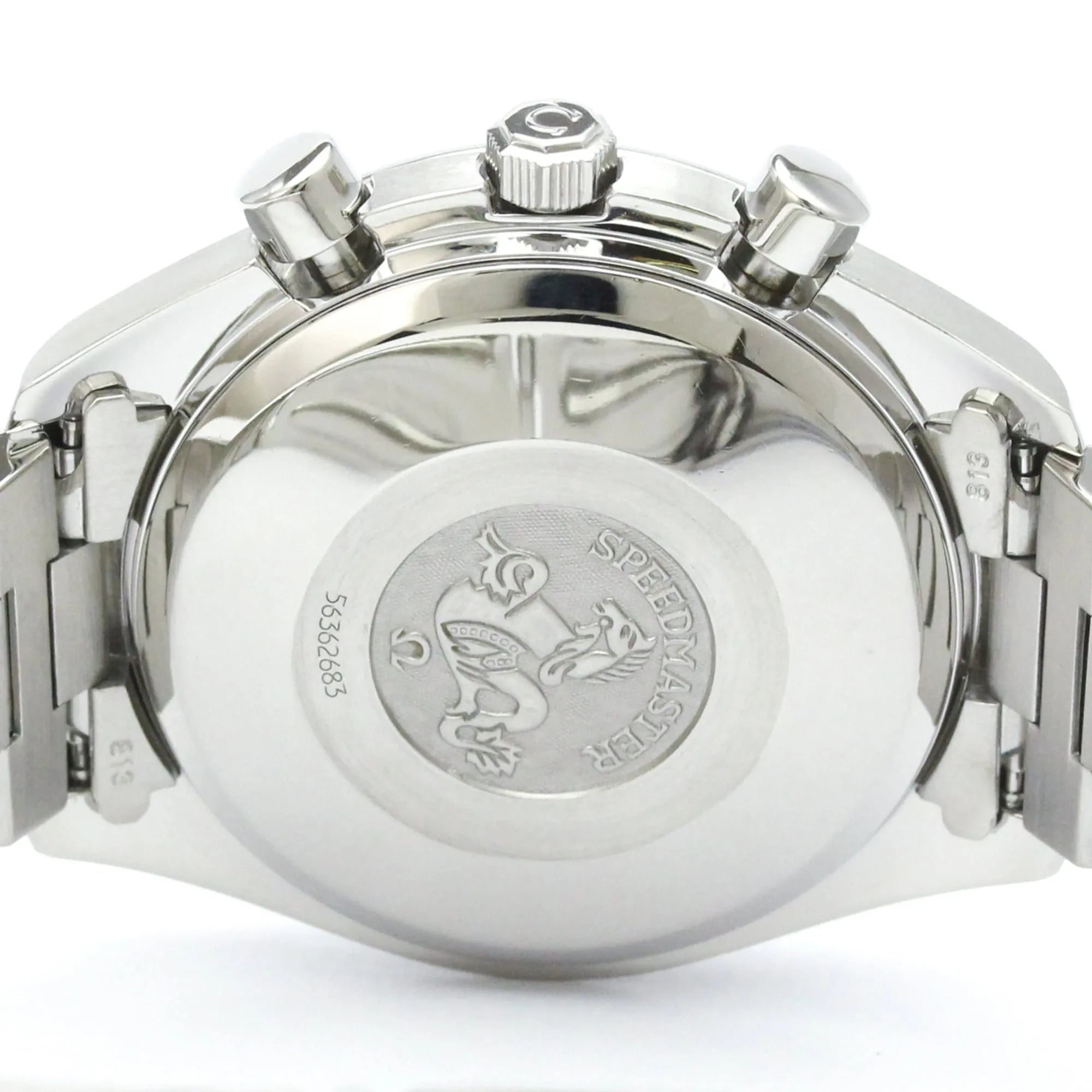 Omega Speedmaster Date Chronograph Automatic Stainless Steel Watch (Pre-Owned)