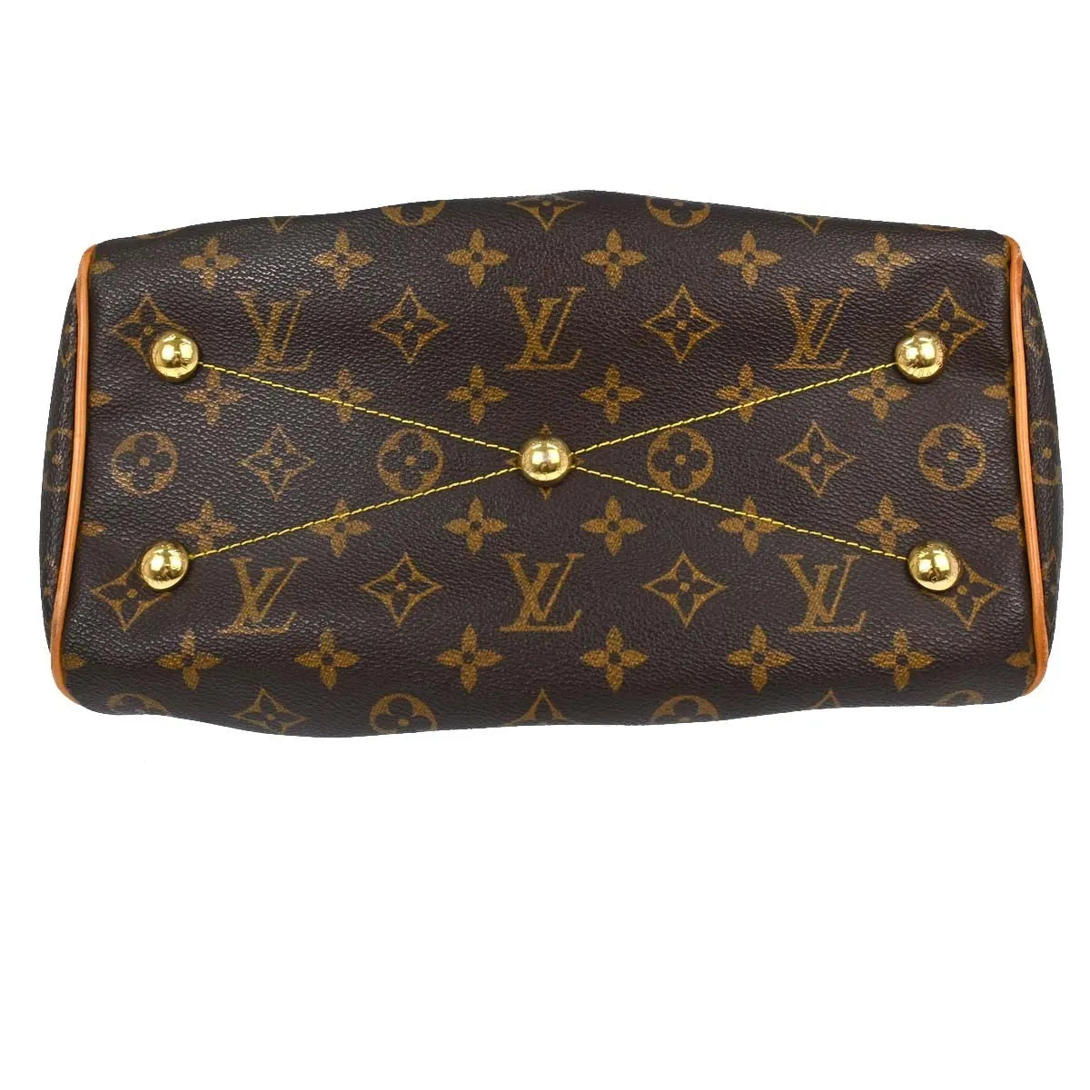 Louis Vuitton Tivoli Monogram Brown Canvas Handbag (Pre-Owned)