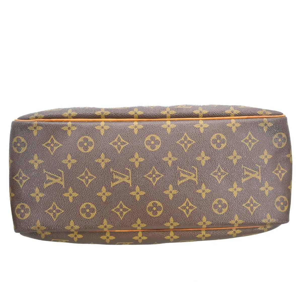 Louis Vuitton Deauville Monogram Canvas Brown Canvas Handbag (Pre-Owned)