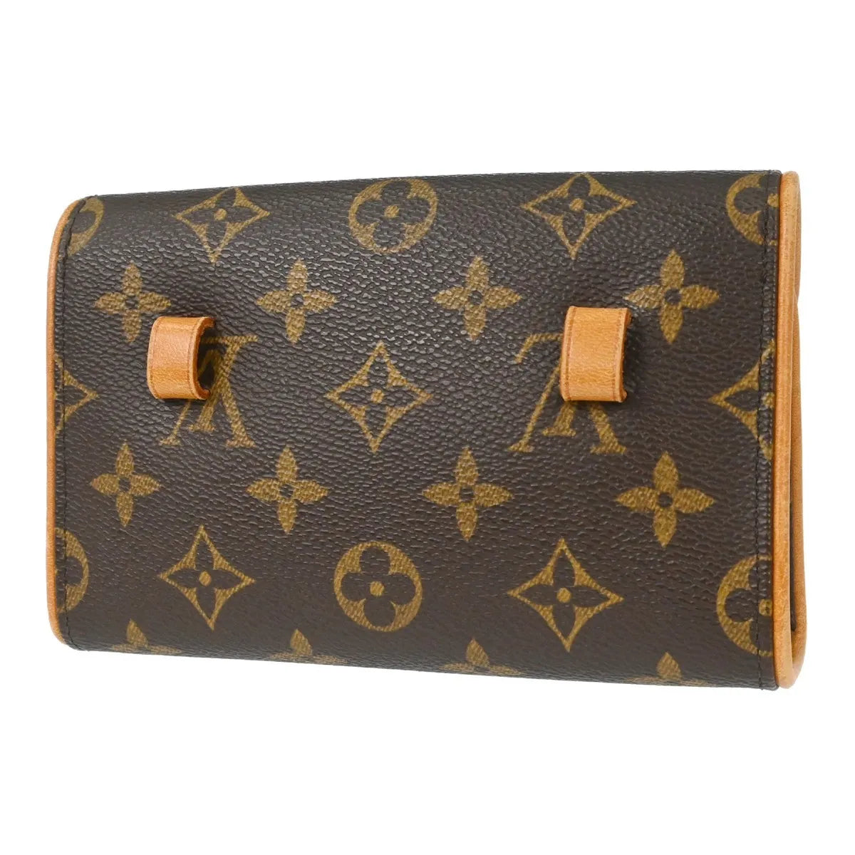 Louis Vuitton Florentine Waist Monogram Canvas Brown Canvas Clutche & Pouche Bag (Pre-Owned)