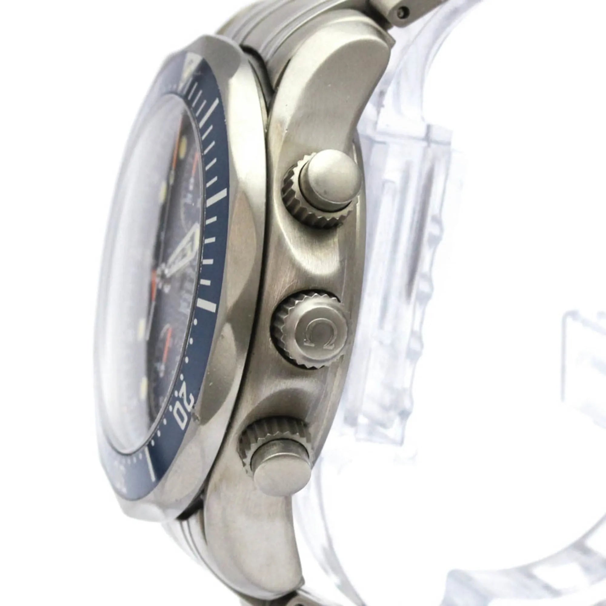 Omega Seamaster Diver 300M Chronometer Chronograph Automatic Watch Stainless Steel Watch (Pre-Owned)
