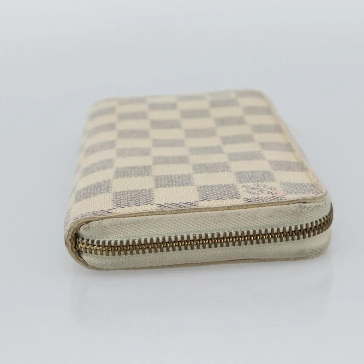 Louis Vuitton Zippy Organizer Damier Ebene Beige Canvas Wallets Accessory (Pre-Owned)