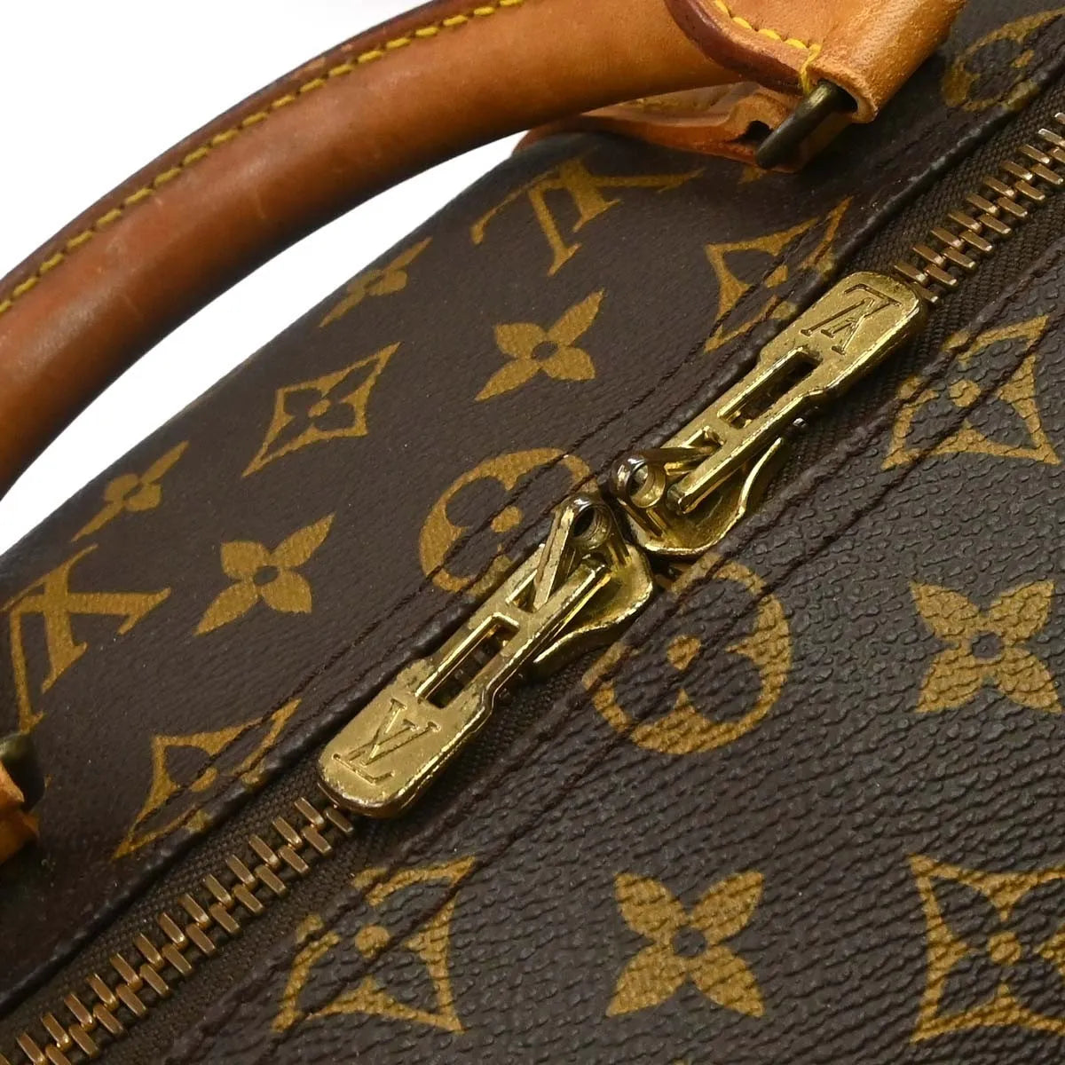 Louis Vuitton Keepall Monogram Canvas Brown Canvas Travel Bag Bag (Pre-Owned)
