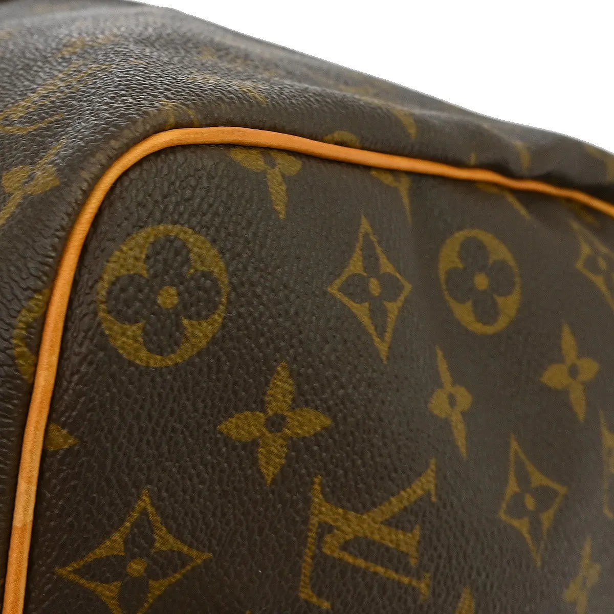 Louis Vuitton Keepall Monogram Canvas Brown Canvas Travel Bag Bag (Pre-Owned)