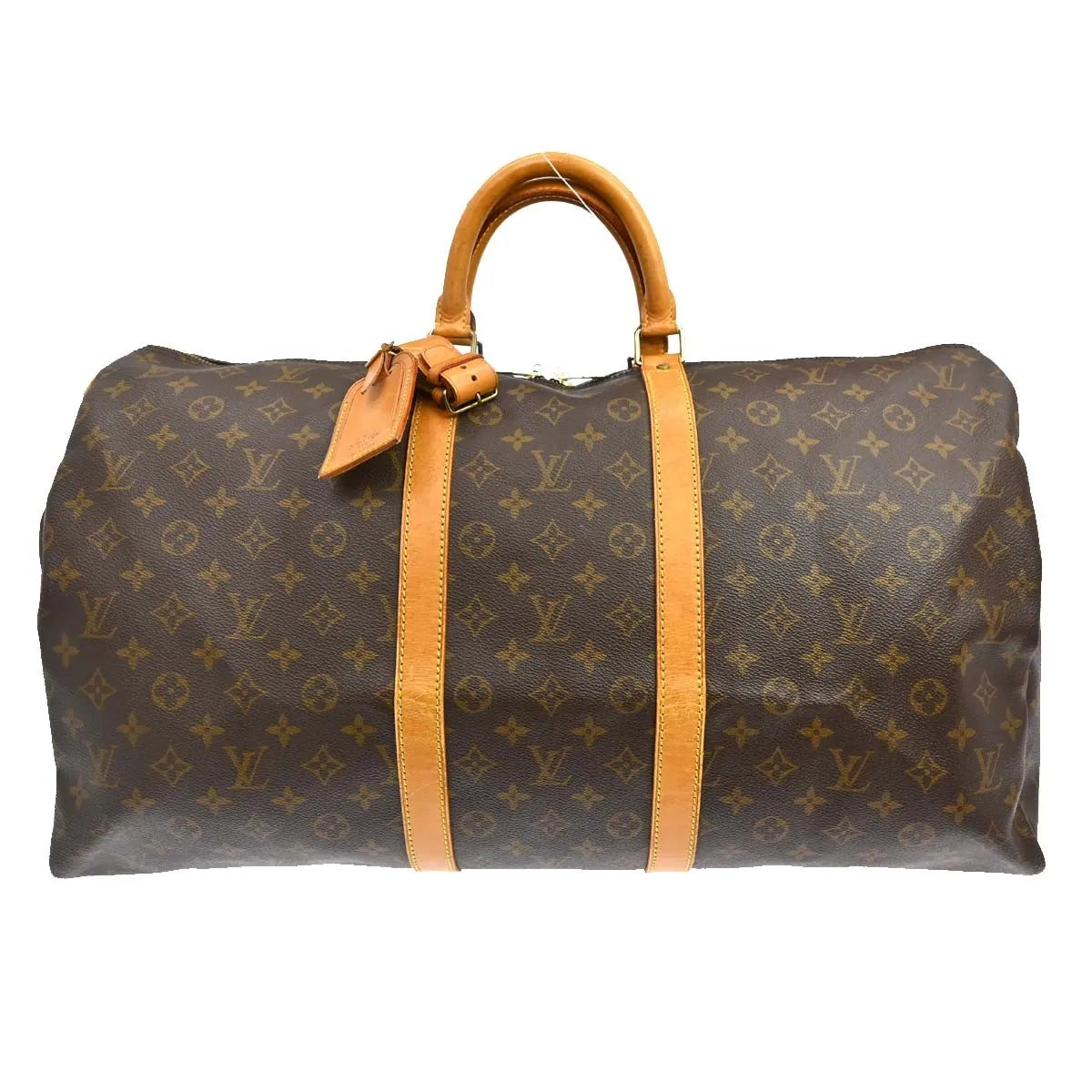 Louis Vuitton Keepall Monogram Canvas Brown Canvas Travel Bag Bag (Pre-Owned)