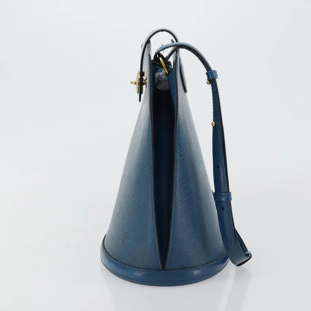 Louis Vuitton Cluny Epi Leather Blue Leather Shoulder Bag Bag (Pre-Owned)