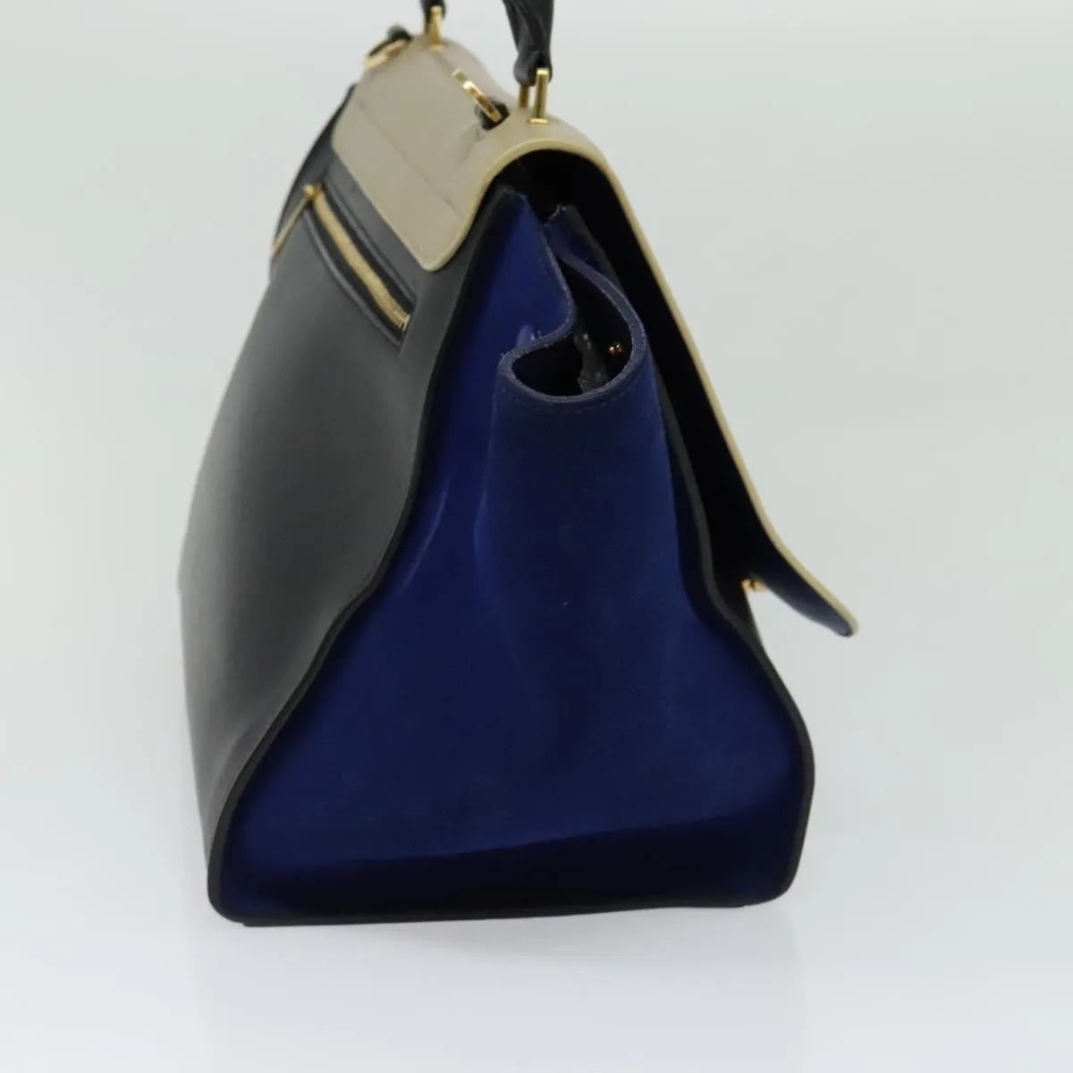 Celine Trapeze Leather Multicolour Leather Handbag (Pre-Owned)