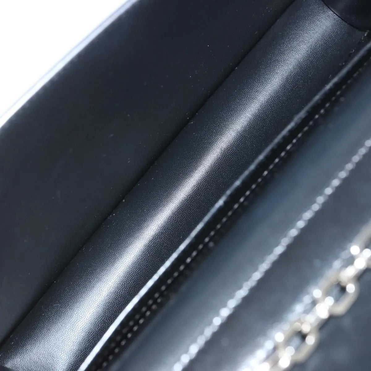 Givenchy 4G Shoulder Bag Leather Black Leather Shoulder Bag Bag (Pre-Owned)