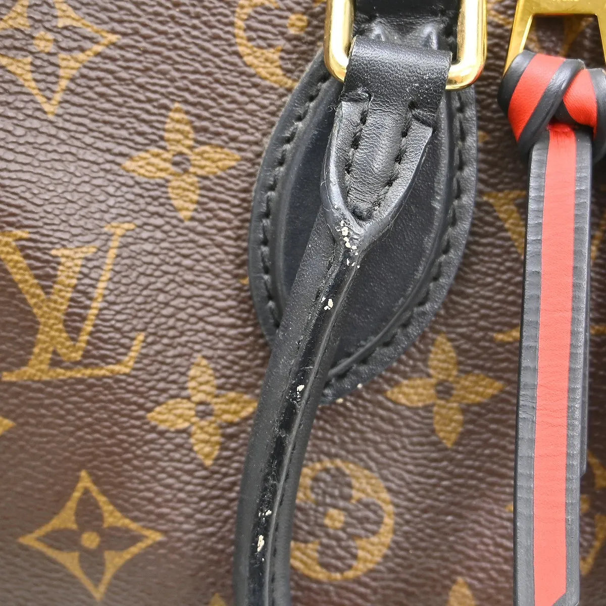 Louis Vuitton Tuileries Monogram Brown Canvas Handbag (Pre-Owned)