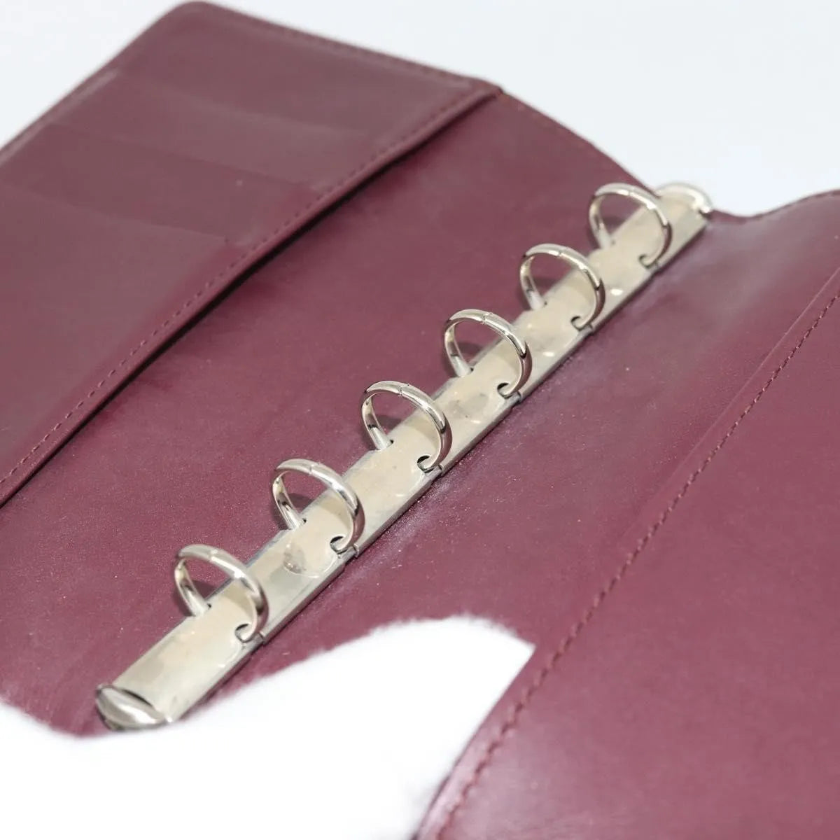 Louis Vuitton Agenda Cover Monogram Canvas Purple Canvas Clutche & Pouche Bag (Pre-Owned)