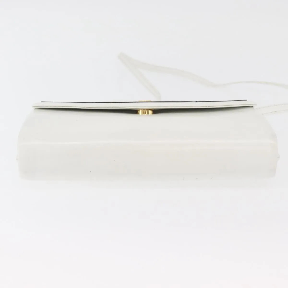 Givenchy Vintage 4G Leather White_Gold Leather Shoulder Bag Bag (Pre-Owned)