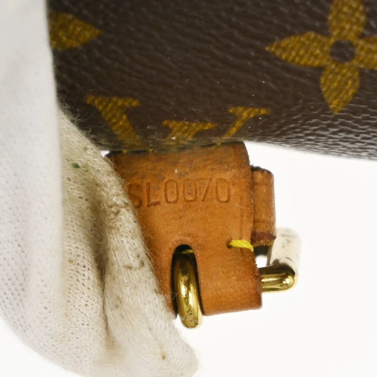 Louis Vuitton Sologne Monogram Canvas Brown Canvas Shoulder Bag Bag (Pre-Owned)