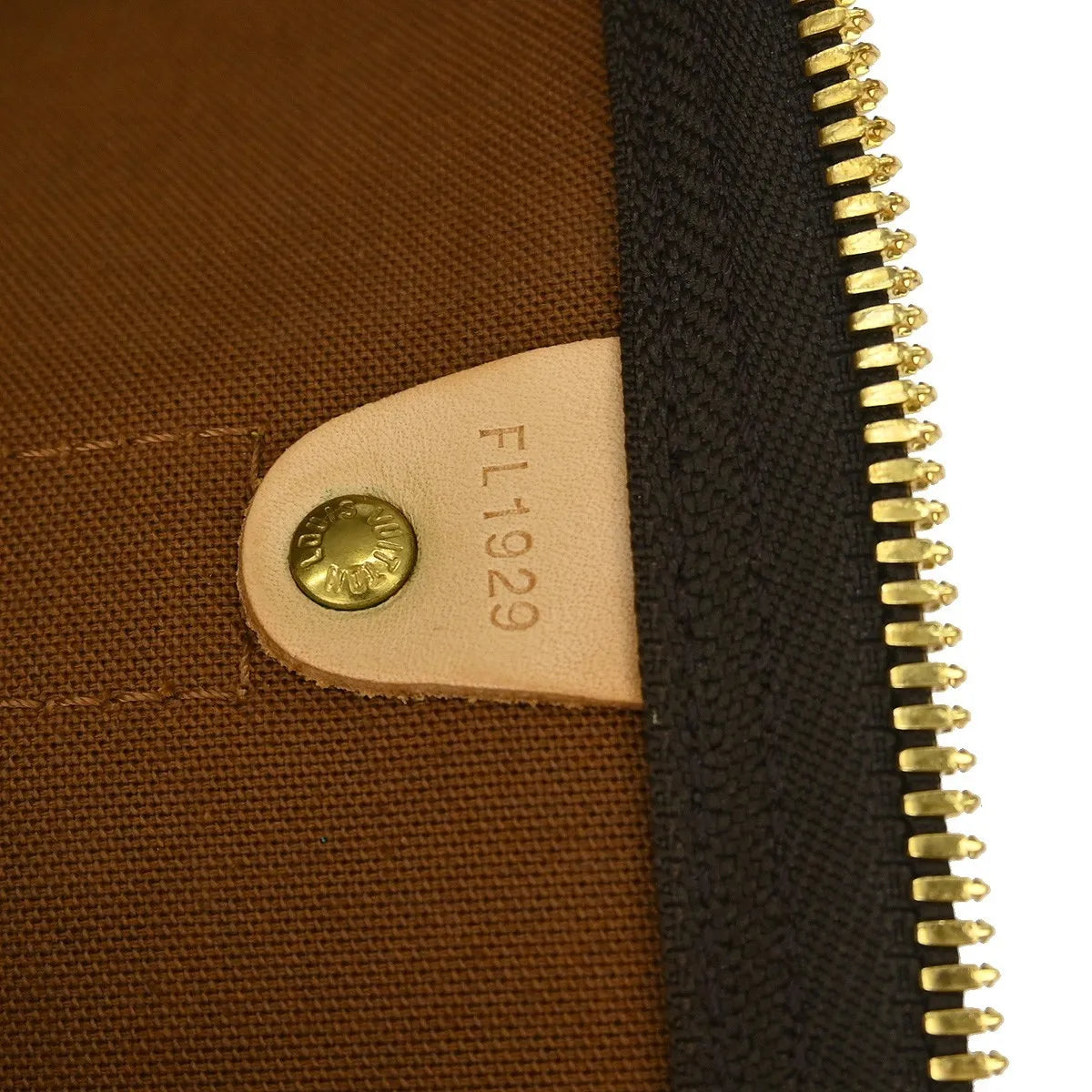 Louis Vuitton Keepall Bag Monogram Canvas Brown Canvas Travel Bag Bag (Pre-Owned)