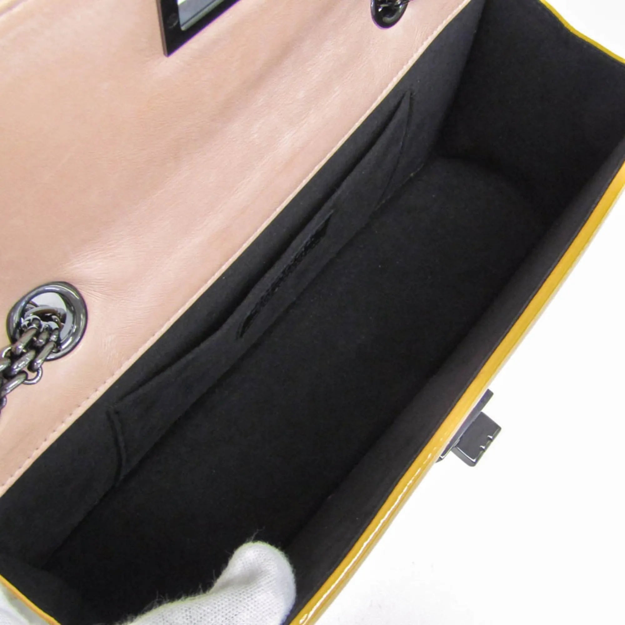Chanel Reissue 2.55 Wallet On Chain Quilted Patent Multicolour Leather Shoulder Bag Bag (Pre-Owned)