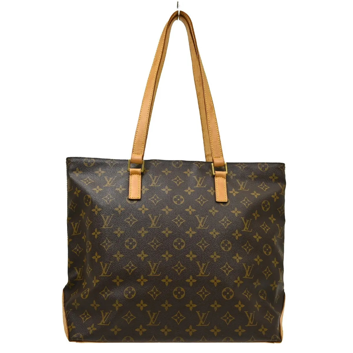 Louis Vuitton Cabas Mezzo Monogram Canvas Brown Canvas Tote Bag Bag (Pre-Owned)