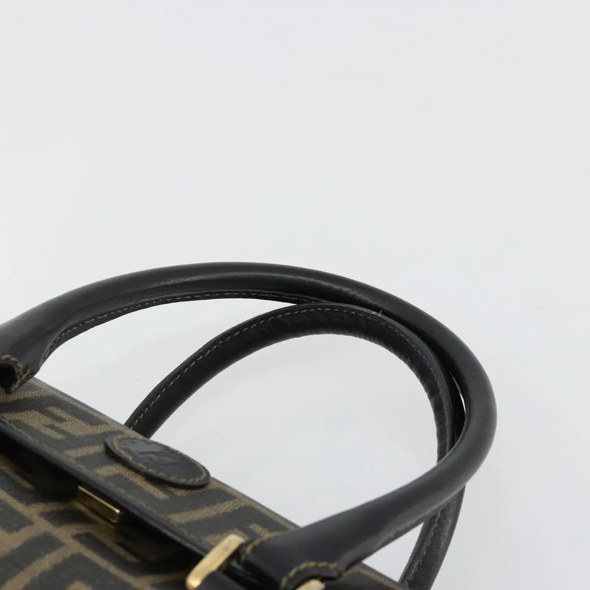 Fendi Zucca Tote Ff Motif Multicolour Canvas Handbag (Pre-Owned)